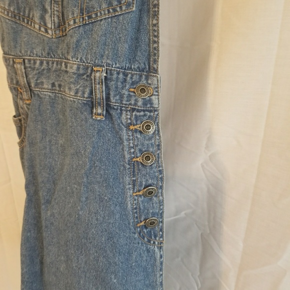 Vintage Jean Overall Skort - Picture 2 of 4